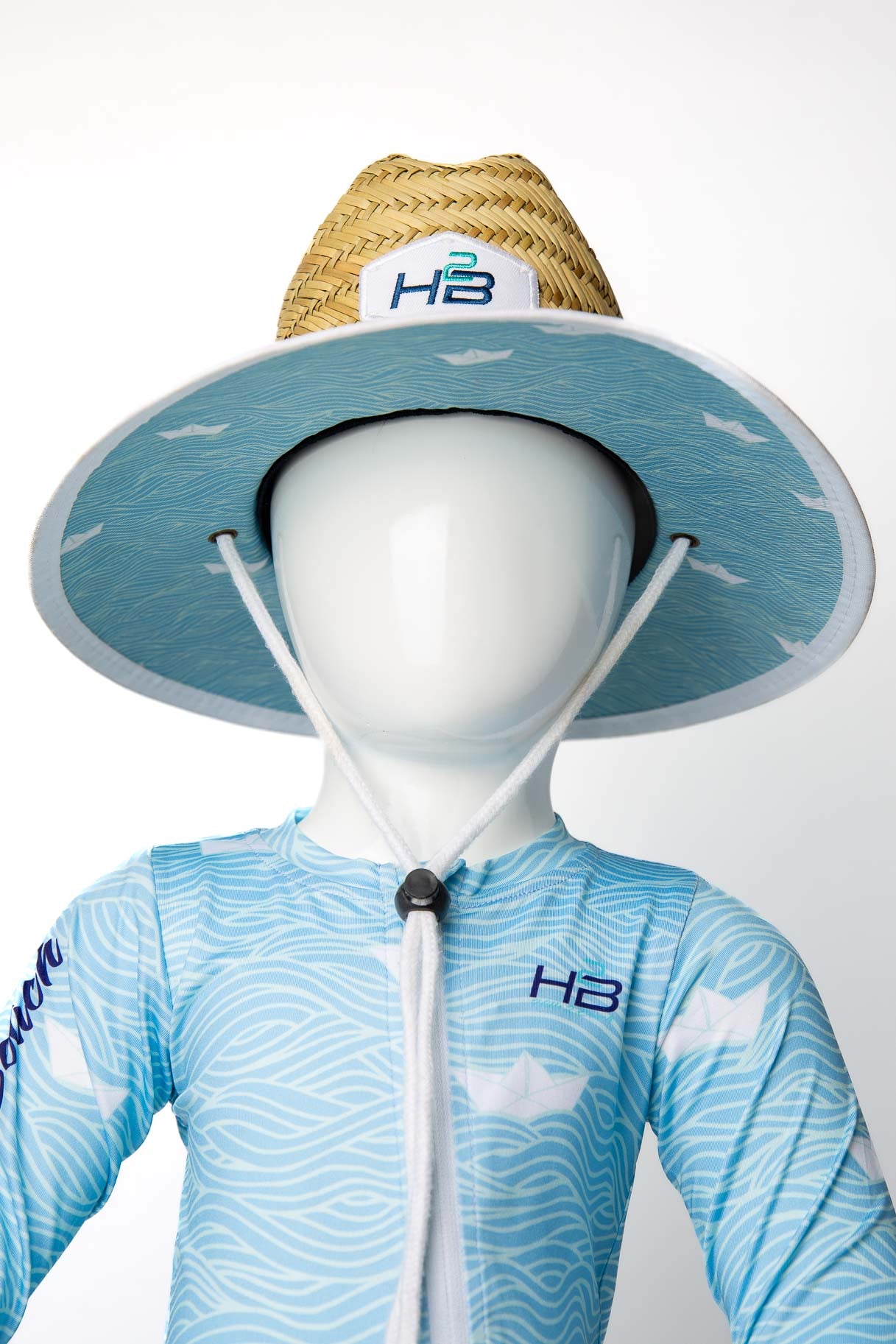 Straw Hat Blue Boats