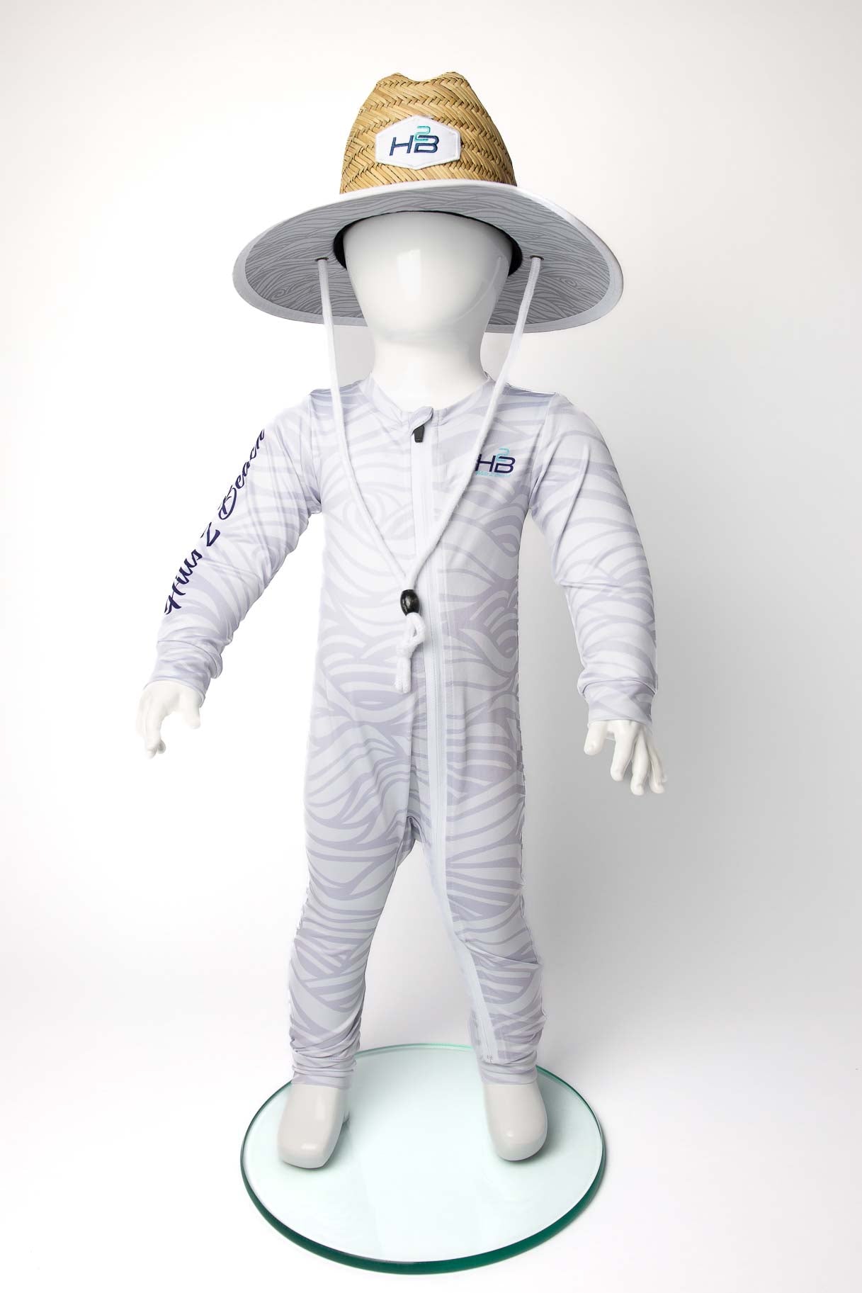 Adventure Suit Gray Swirls
