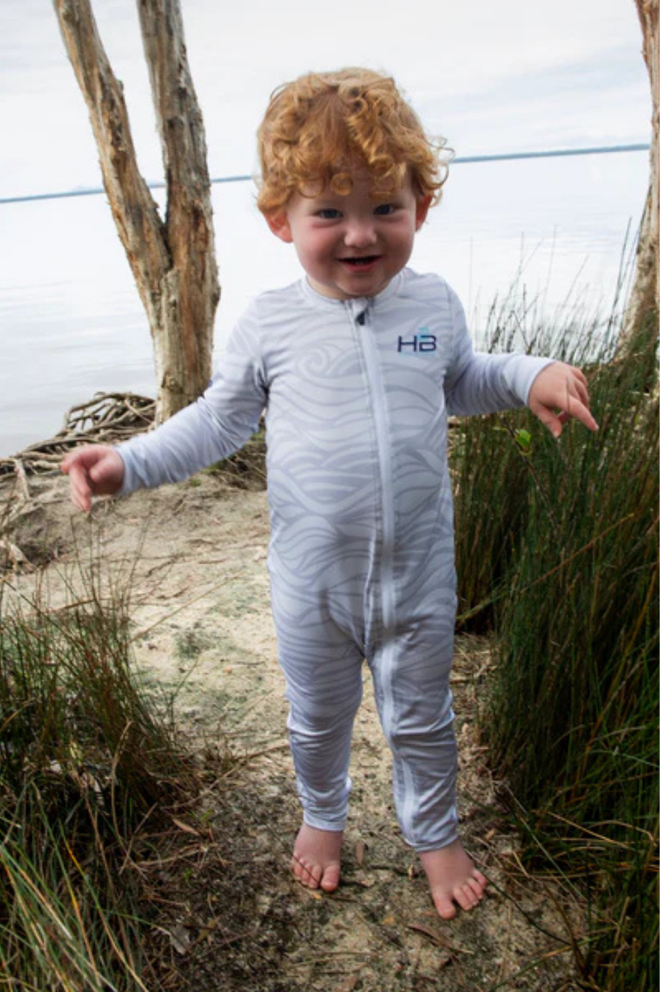 Adventure Suit Gray Swirls